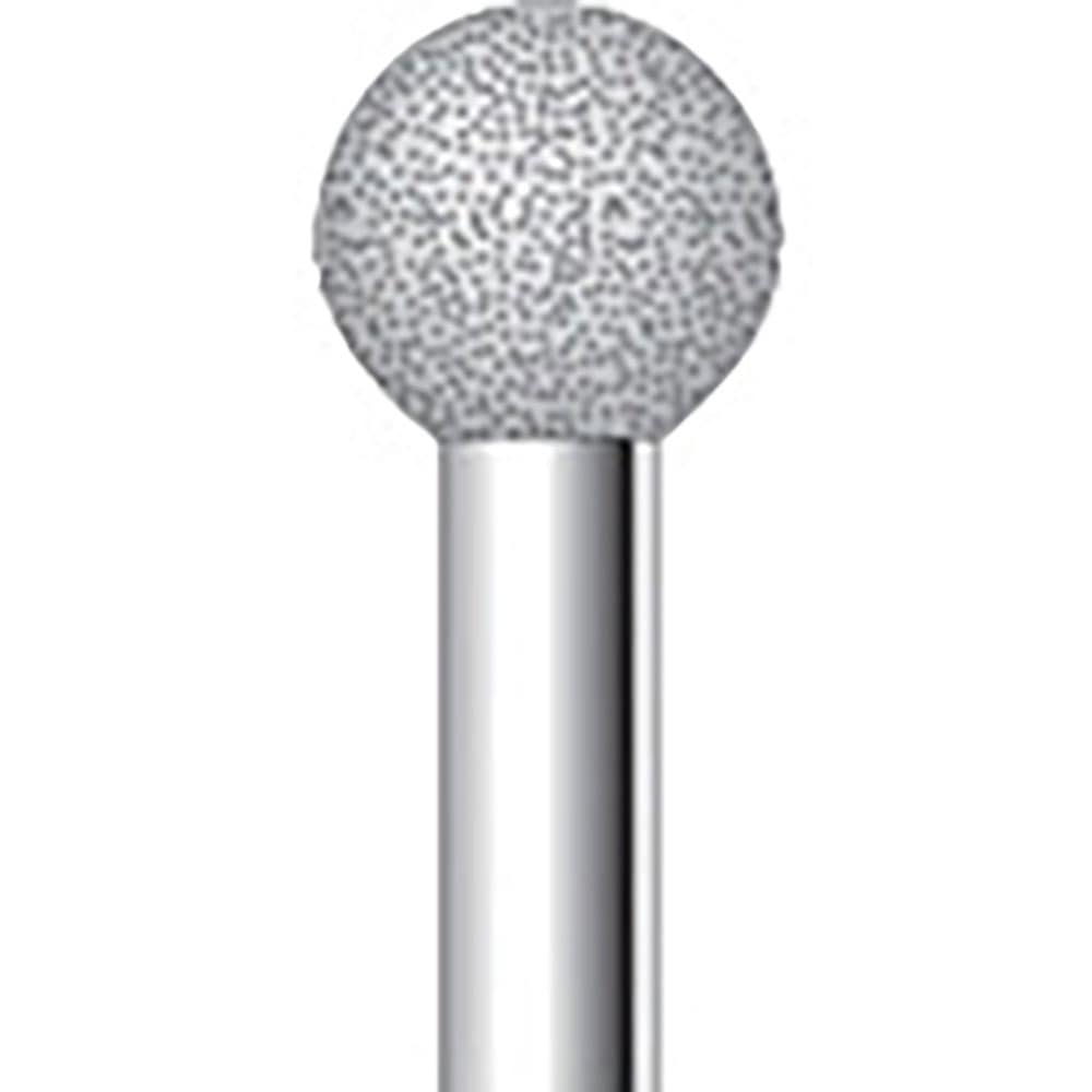 ナカニシ　電着ダイヤモンドバー　球型　φ１３×軸φ６　＃１２０　１３２０５＿