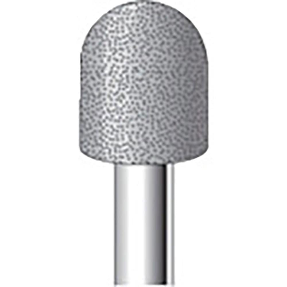 ナカニシ　電着ダイヤモンドバー　円筒先丸型　φ１３×１５×軸φ６　＃１２０　１３２４３＿