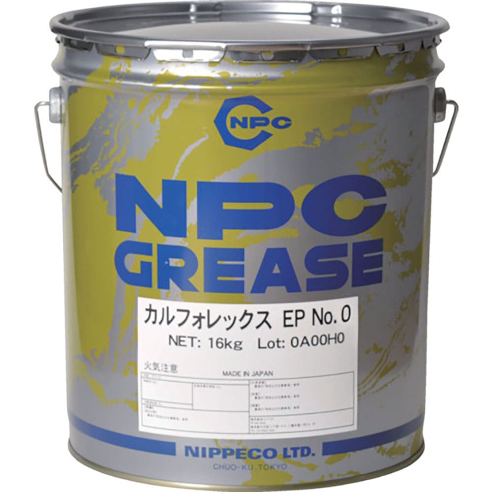 ＮＩＰＰＥＣＯ　万能グリース（耐熱・耐水・防錆・耐荷重・耐薬品）カルフォレックスＥＰ　Ｎｏ．０　１＿
