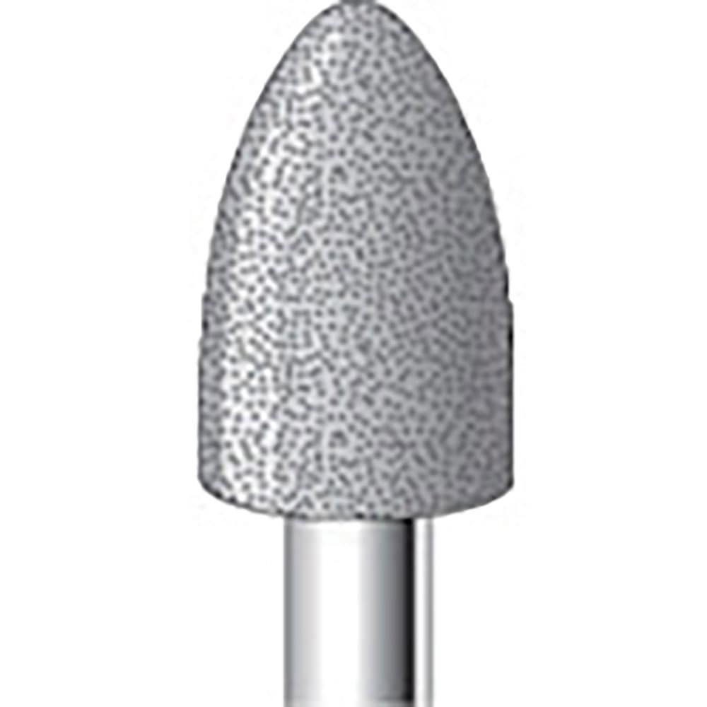 ナカニシ　電着ダイヤモンドバー　砲弾型　φ１３×２０×軸φ６　＃１２０　１３２６３＿