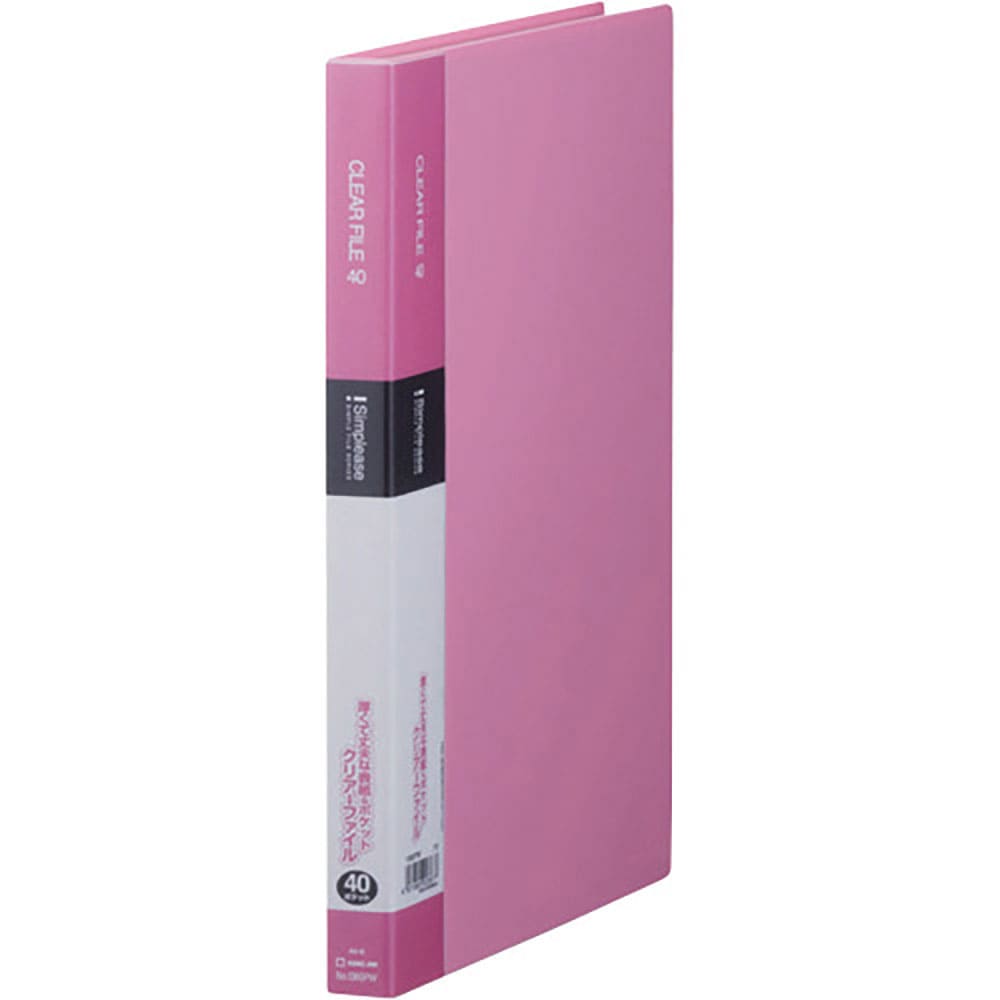 ＫＩＮＧ　ＪＩＭ　シンプリ－ズクリア－ファイル４０Ｐピンク　１３６ＳＰＷ－Ｐ＿