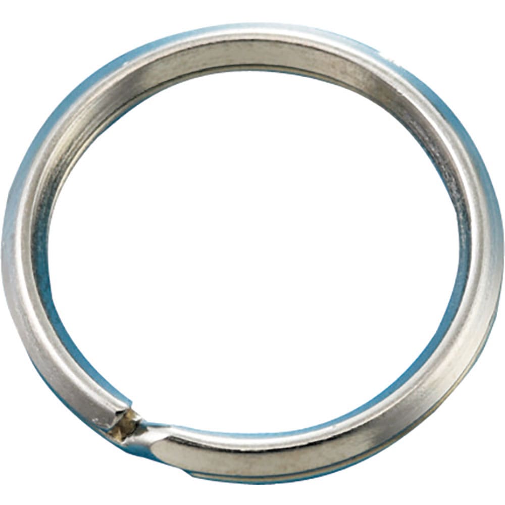 緑十字　二重リング（キーリング）　金具１７　内径１５．５ｍｍΦ　１０個組　スチール製　１３７１７０＿