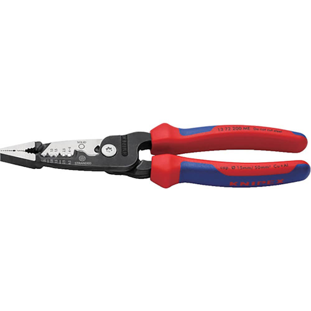 ＫＮＩＰＥＸ　電工用多機能プライヤー　２００ｍｍ　コンフォートグリップ　１３７２２００ＭＥ＿