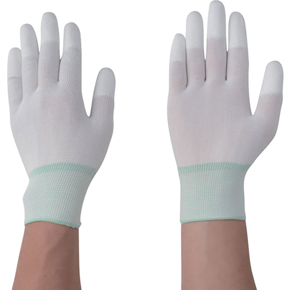 ＡＳ　アズピュア　ＰＵクール手袋　指先コート　Ｍ　１０双入り　１－３９１４－０３＿