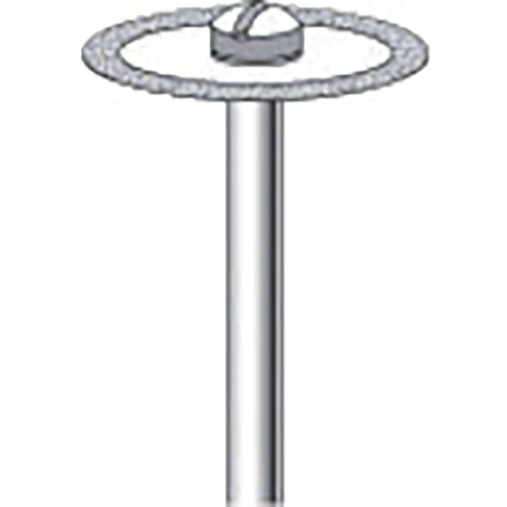 ナカニシ　電着ダイヤモンドディスク　φ１９×０．１８×軸φ２．３４　＃４００　１４０３２＿