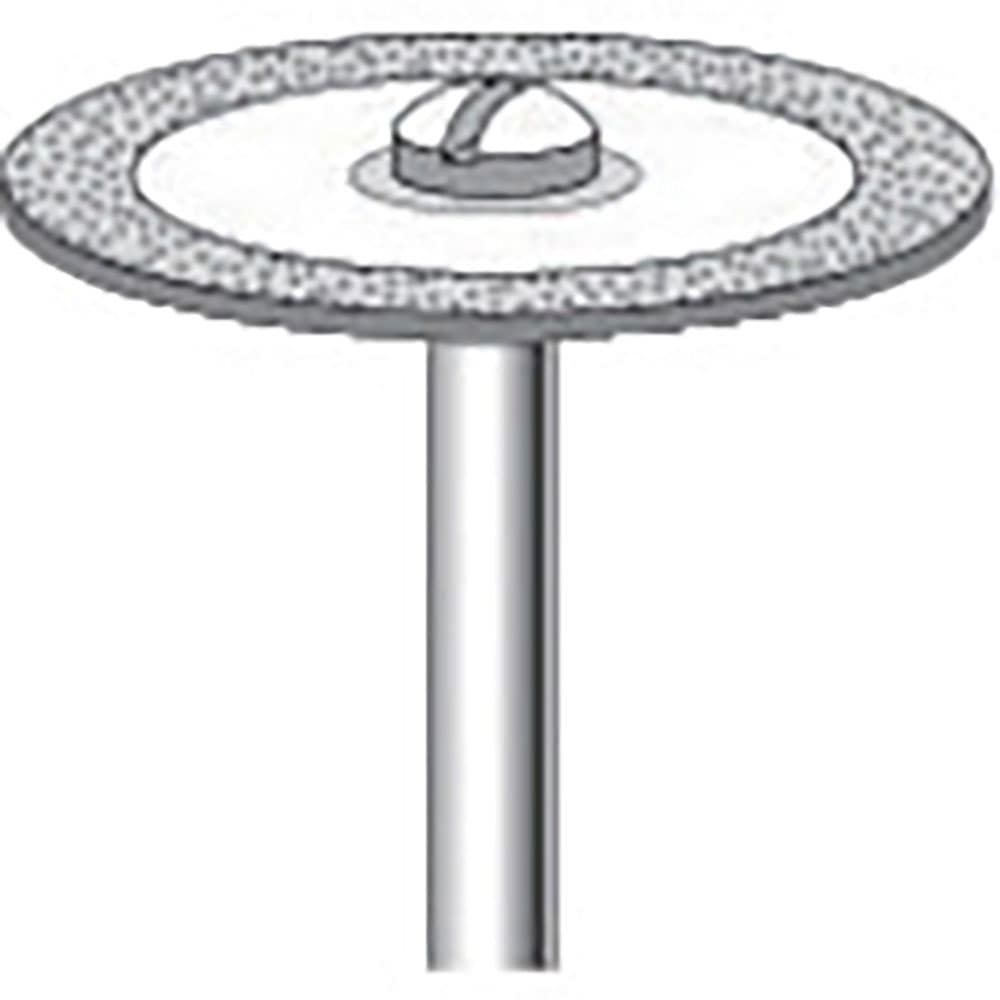 ナカニシ　電着ダイヤモンドディスク　φ２５×０．６×軸φ２．３４　＃１４０　１４０５６＿