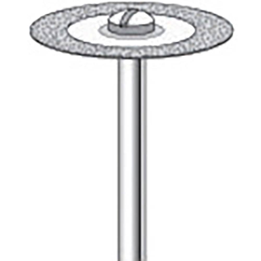 ナカニシ　電着ダイヤモンドディスク　φ２２×０．１８×軸φ３　＃６００　１４０６２＿