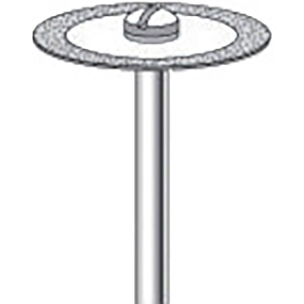 ナカニシ　電着ダイヤモンドディスク　φ２２×０．３×軸φ３　＃１３０　１４０６３＿