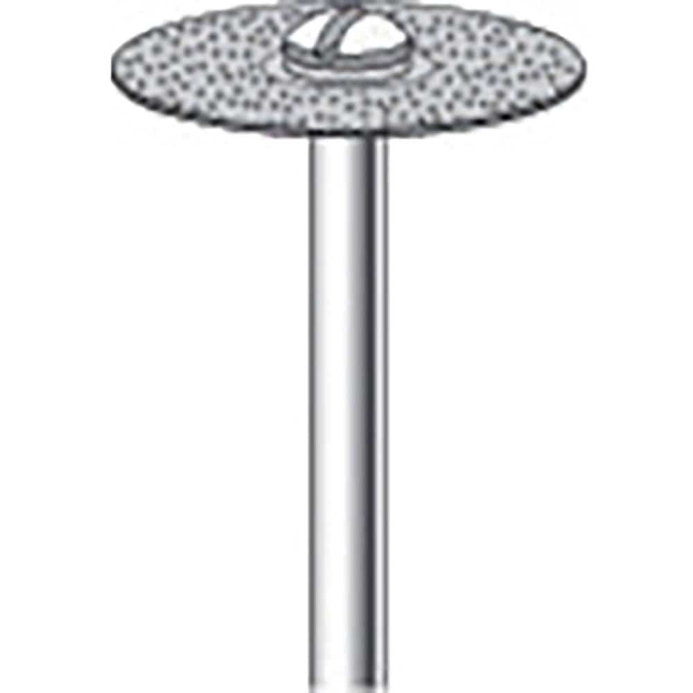 ナカニシ　電着ダイヤモンドディスク　φ１９×０．２５×軸φ３　＃１３０　１４３１２＿