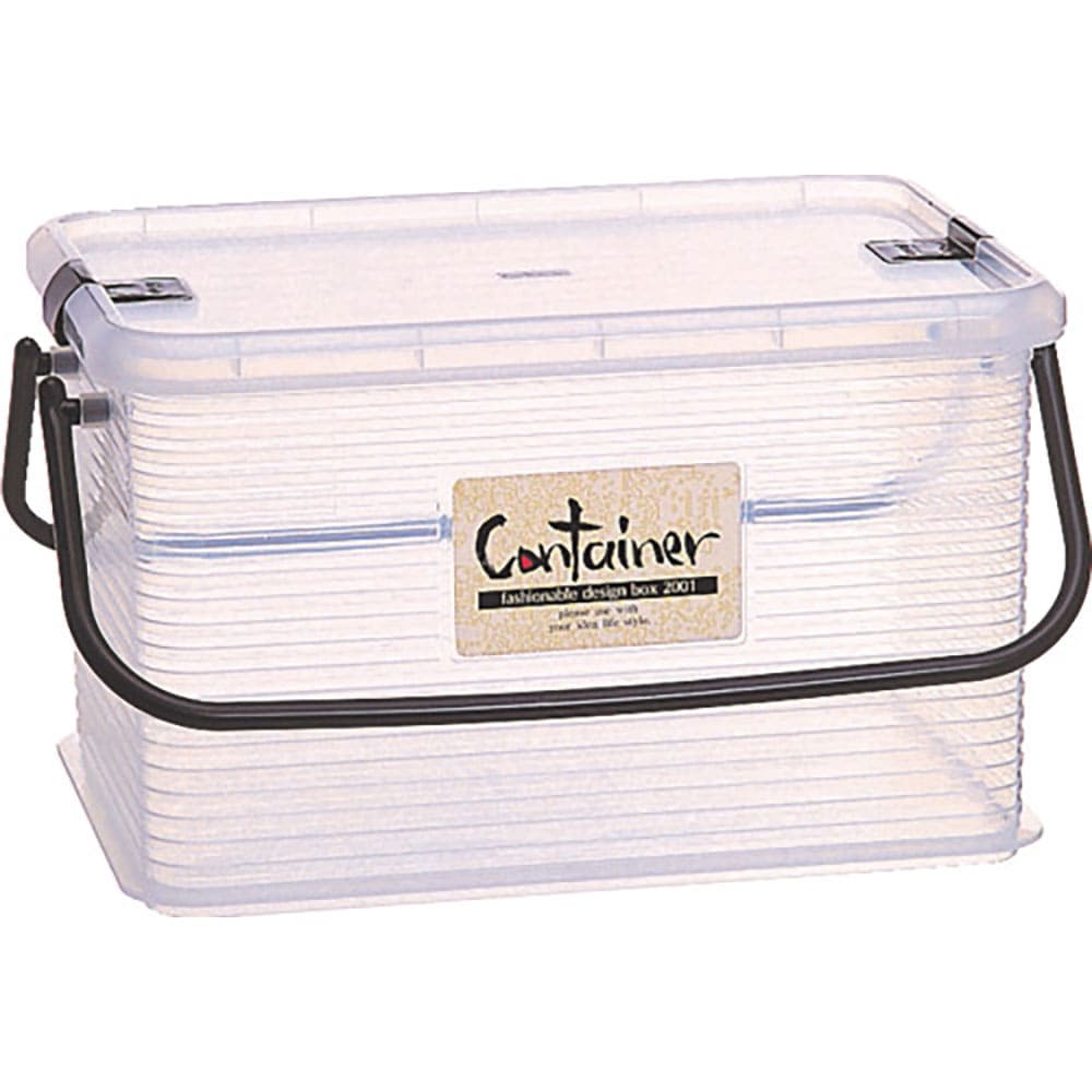 ＳＡＮＫＯ　ｐｌａ　１４４４６１　コンテナー　クリア　Ｌ　ＮＢＫ　ナチュラルブラック　　　　　１４＿