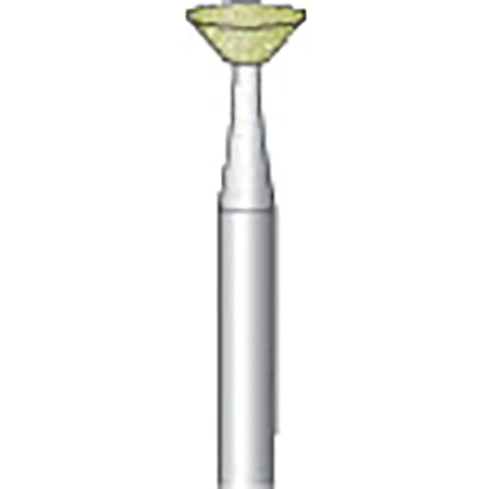 ナカニシ　セラミックダイヤモンド砥石　逆テーパー型　φ５×２．７×軸φ２．３４　＃１７０　１４６７＿