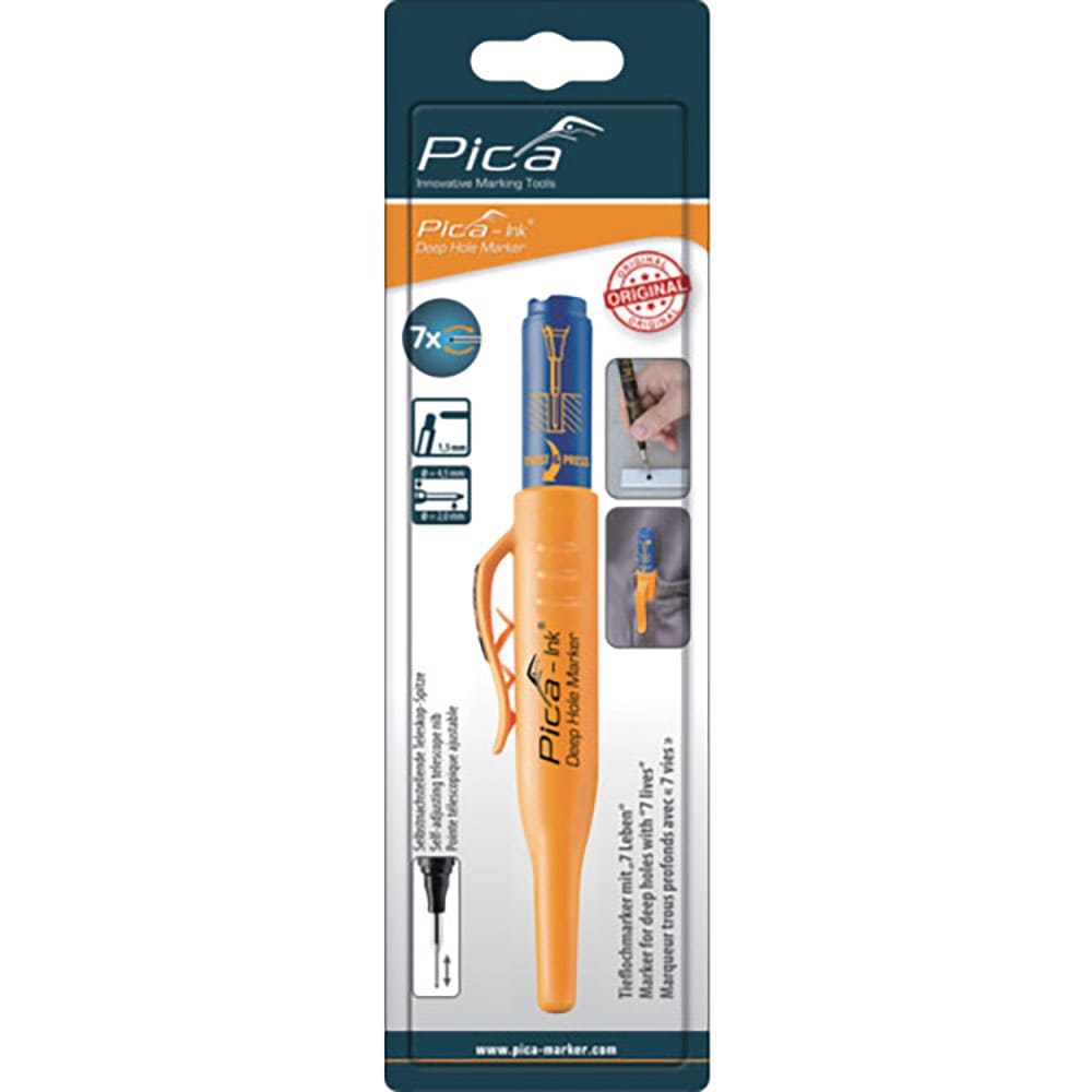 ピカマーカー　深穴インクマーカー“Ｉｎｋ”　青　ブリスターパック　１５０４１ＳＢ０３＿