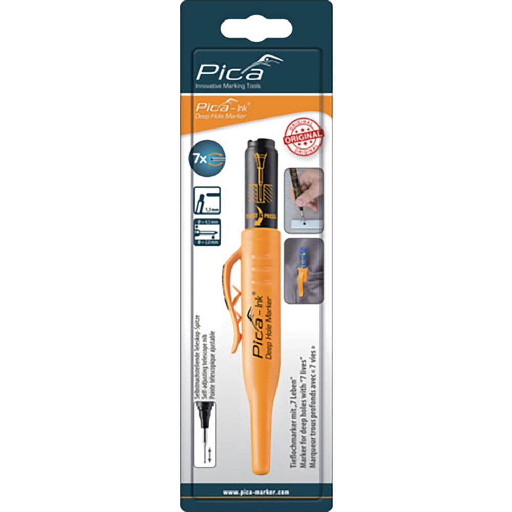 ピカマーカー　深穴インクマーカー“Ｉｎｋ”　黒　ブリスターパック　１５０４６ＳＢ０３＿