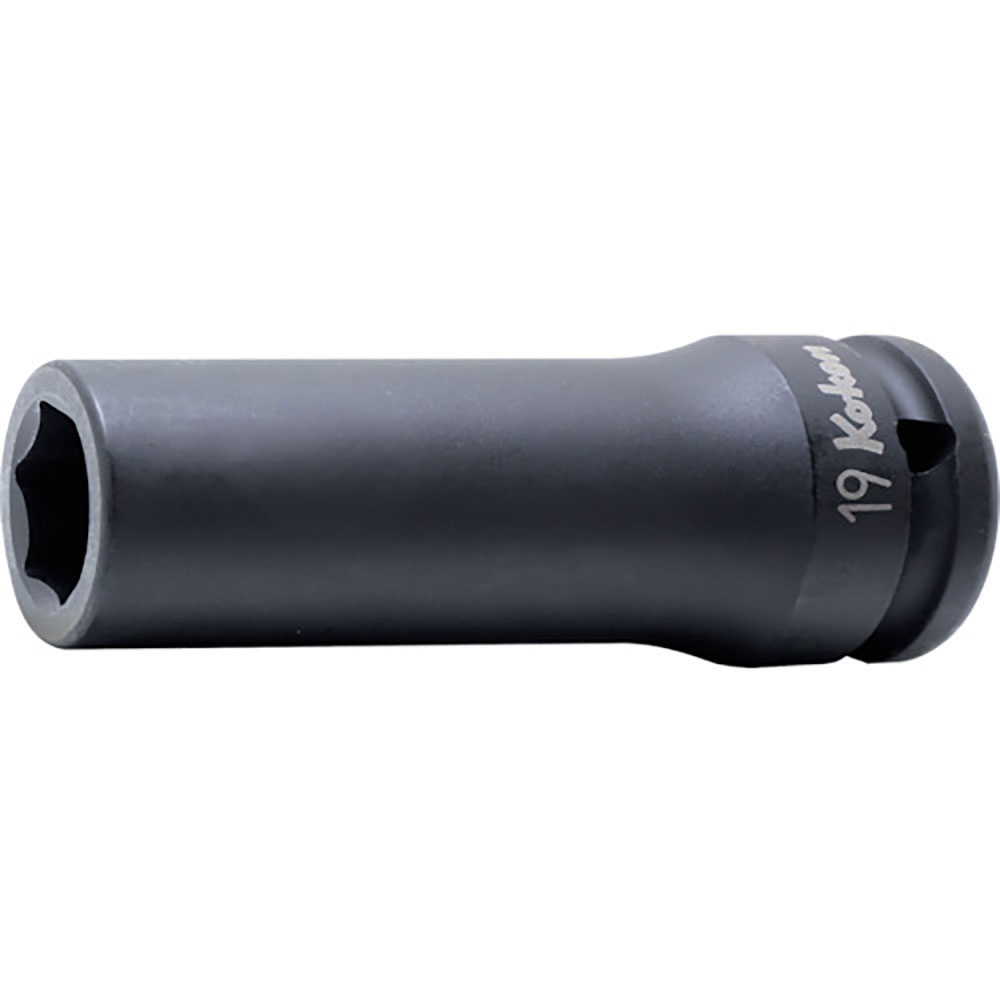 Ｋｏ－ｋｅｎ　１５．９ｍｍ差込　インパクト６角ディープソケット　１４ｍｍ　１５３００Ｍ－１４＿