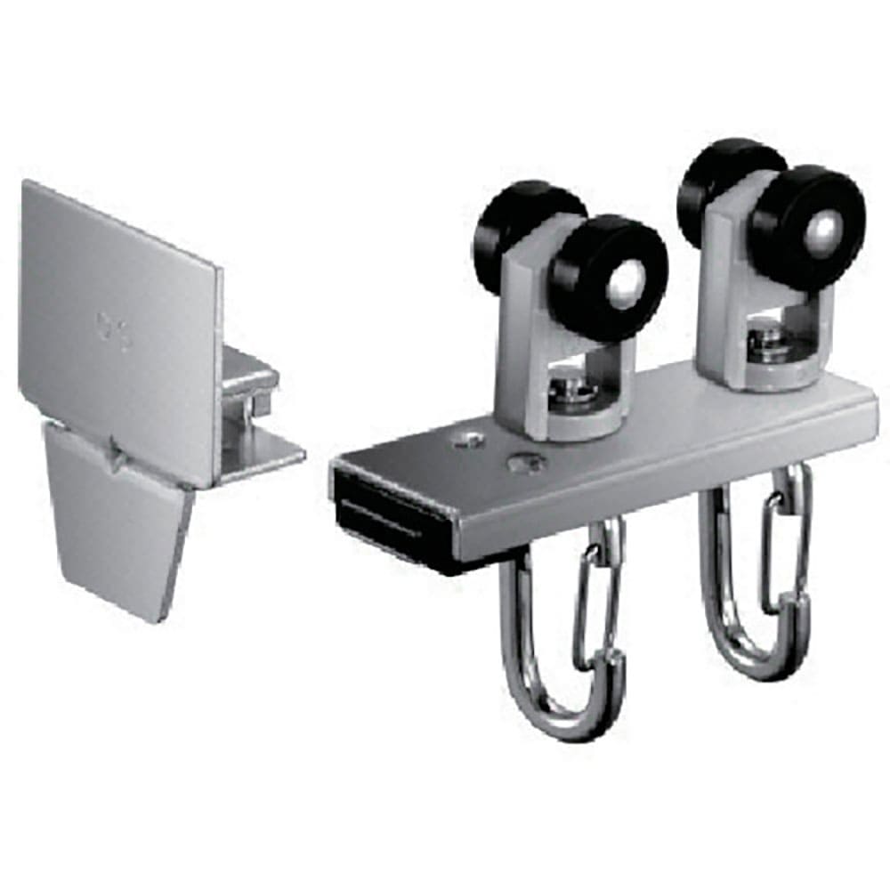 岡田　カーテンレール　Ｄ４０片マグネットランナー（片開）ワンタッチランナーＡタイプ　１５Ｙ３３＿