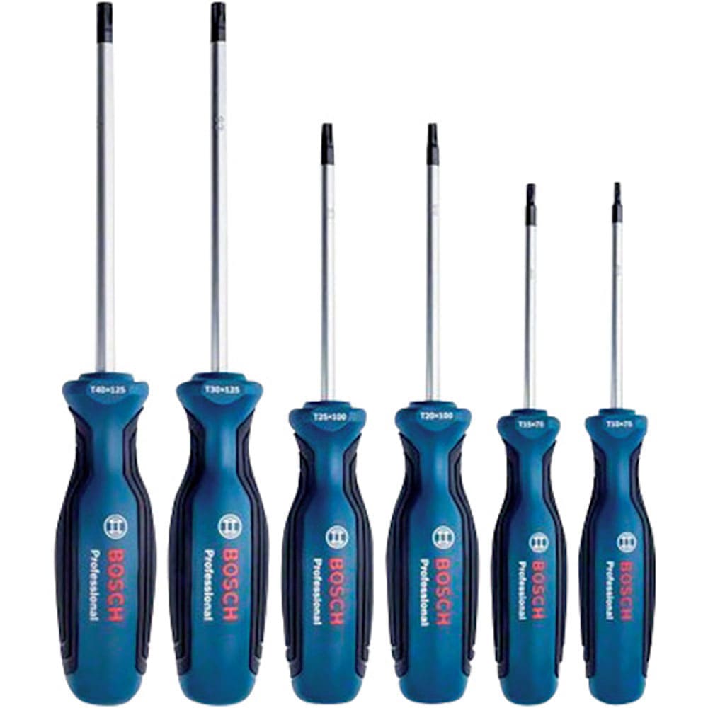 ボッシュ　ヘックスローブ（トルクス）ドライバー６種セット　１６００Ａ０１Ｖ０９＿