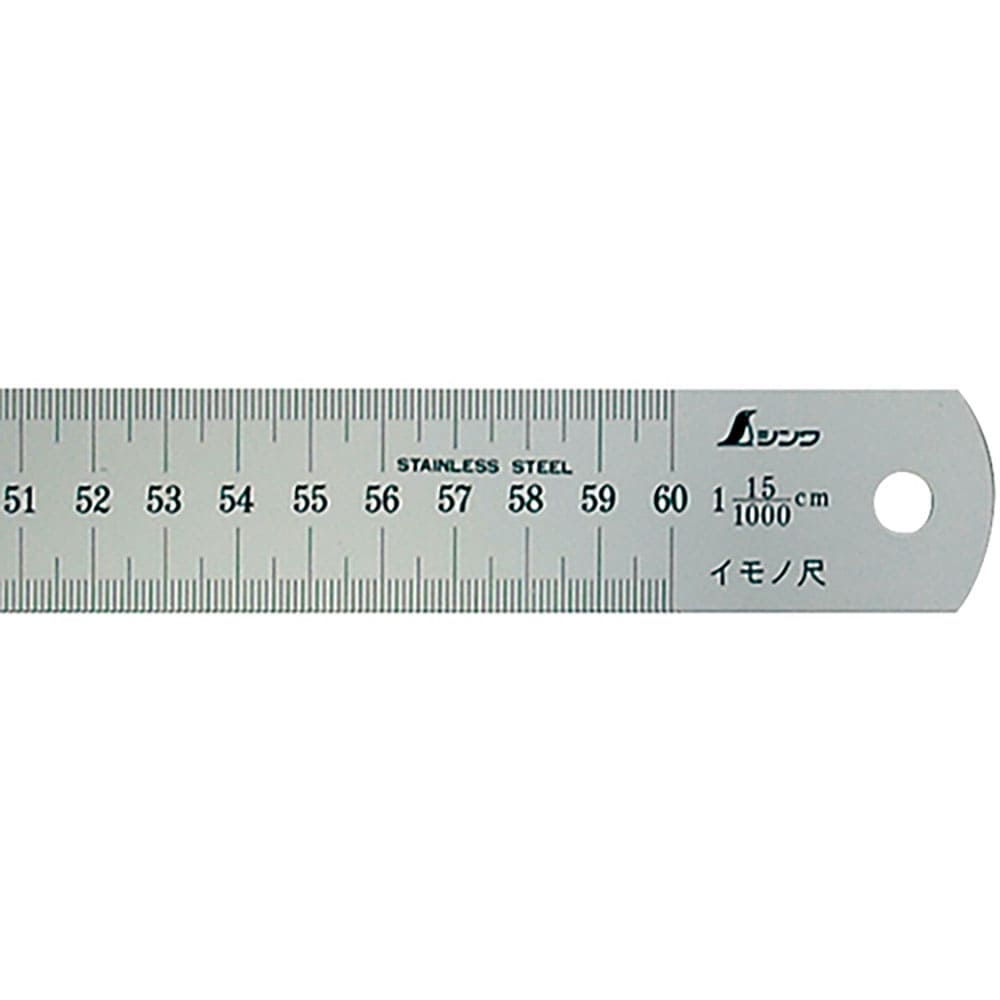 シンワ　イモノ尺６００ｍｍ１５伸　１６１２８＿