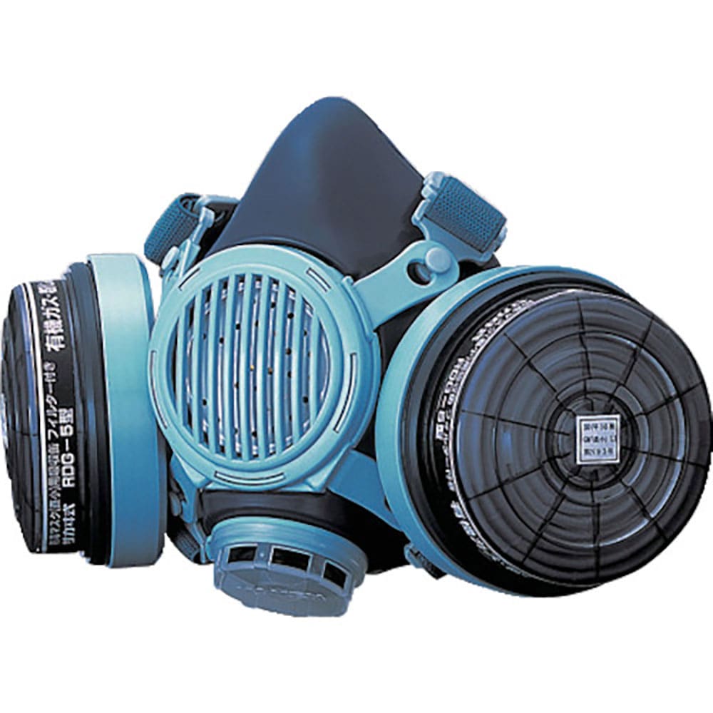 ＡＳ　防毒マスク　７１９１ＤＫＧ－０２　伝声器付き　１－６５４６－０１＿