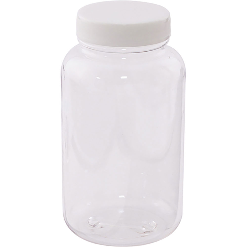 ＡＳ　ペット広口瓶　５００ｍｌ　Ｎｏ．５００　１－７４０２－０３＿