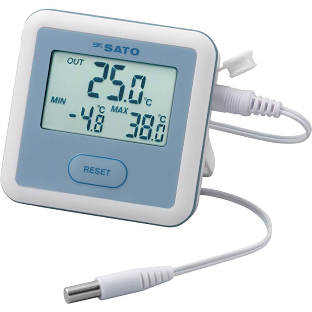 佐藤　デジタル最高最低温度計　ＰＣ－３５１０　（１８４０－００）　１８４０－００＿