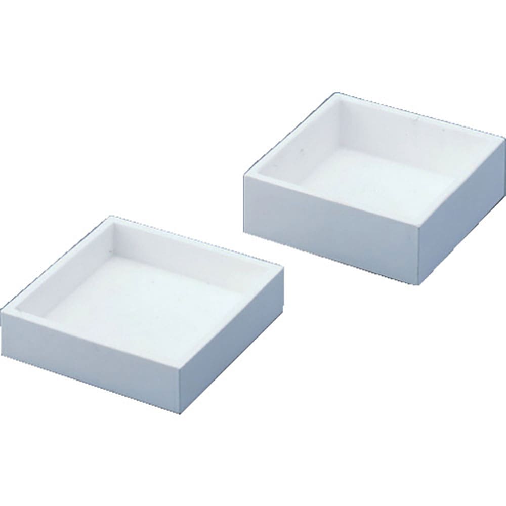 ＡＳ　アルミナ９５るつぼ　角型　１３０ｍｌ　ＳＱＵ－１００２５　１－８７８４－０１＿