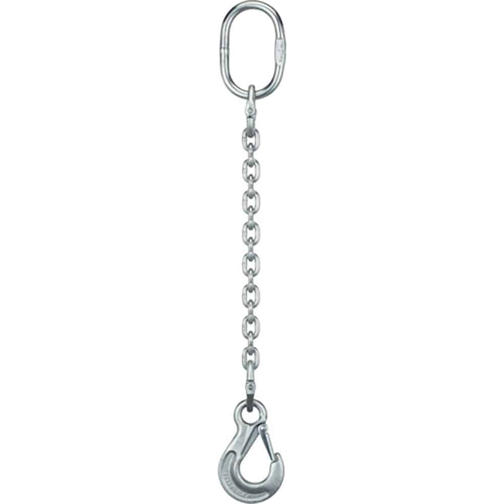 象印　ＳＵＳ製チェーンスリング１本吊りスリングフックタイプ　０．８ｔ　１－ＡＷＩ－ＨＳＷＩ－７＿