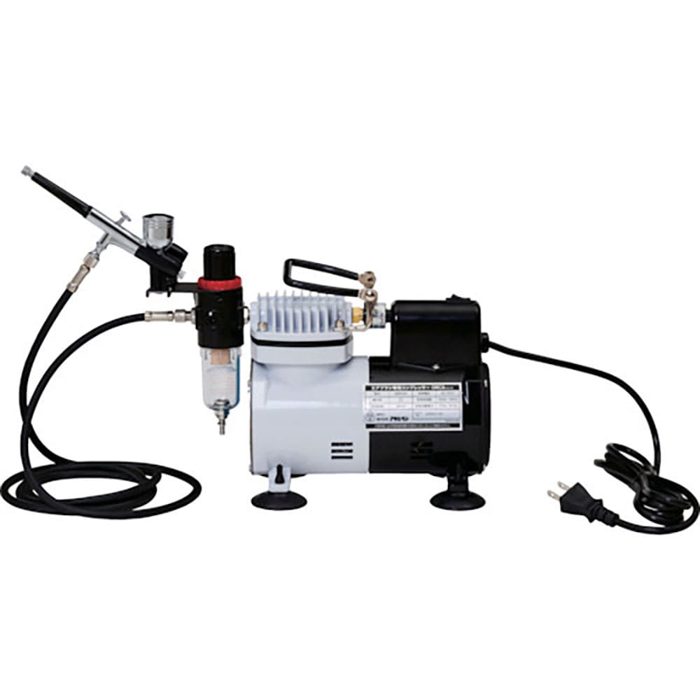 アサヒペン　エアブラシ専用コンプレッサー　ＯＲＣＡ　ＡＢＭ－０４　２００５９４＿