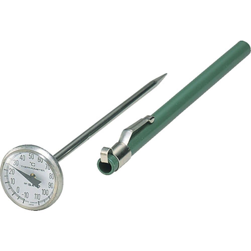 佐藤　ポケットバイメタル温度計　－１０～１１０℃　（２０６０－１１）　１１－６０＿
