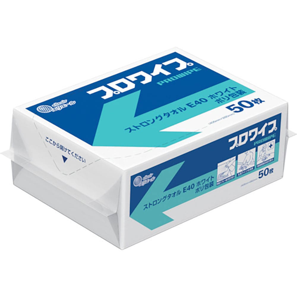 エリエール　プロワイプ　ストロングタオルＥ４０　２０８２３４９１＿