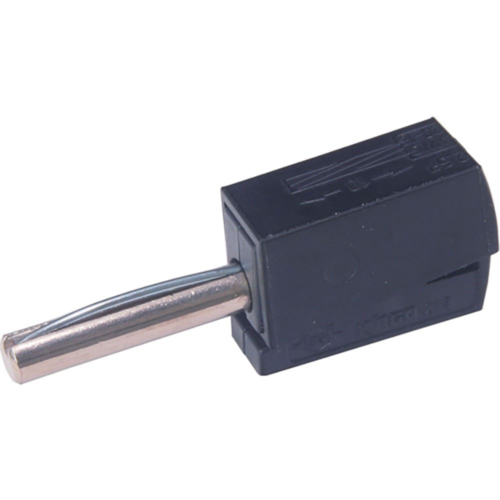 ＷＡＧＯ　バナナプラグ　ブラック　４個入　２１５－３１１－ＰＫ＿