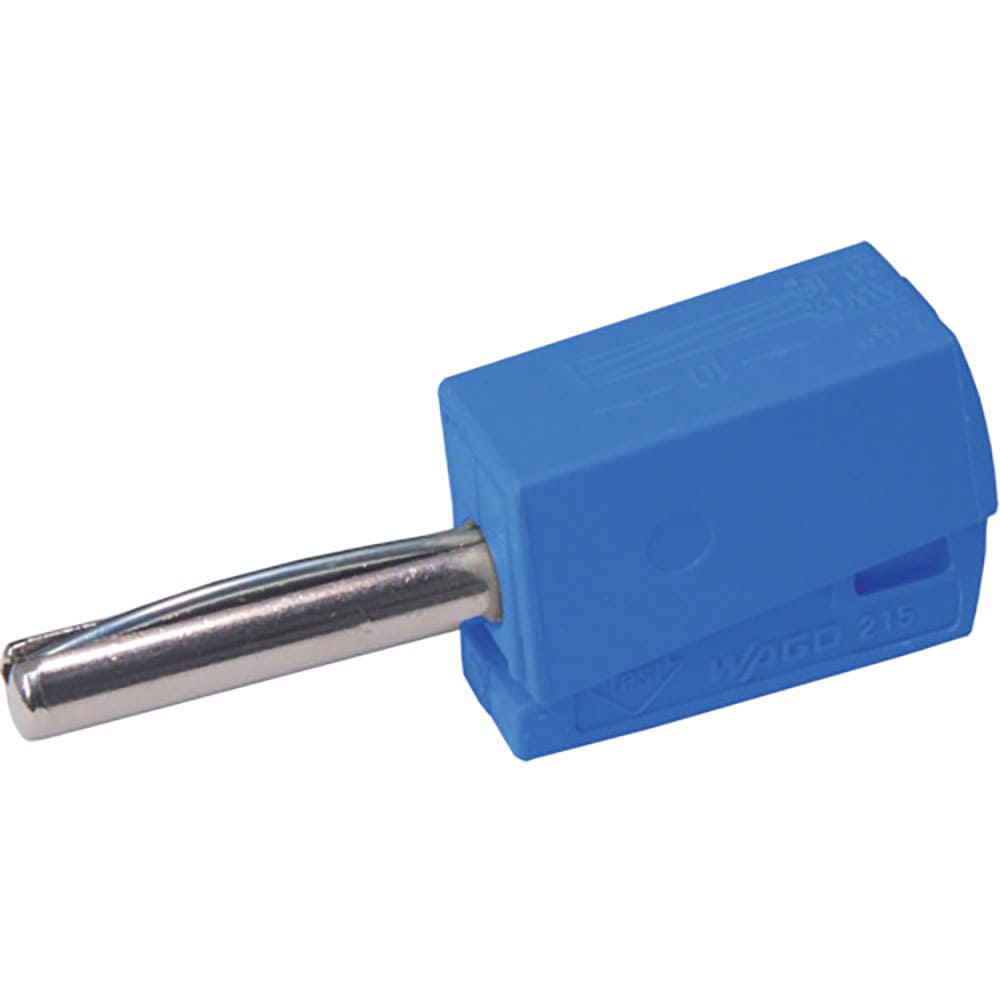 ＷＡＧＯ　バナナプラグ　ブルー　４個入　２１５－７１１－ＰＫ＿