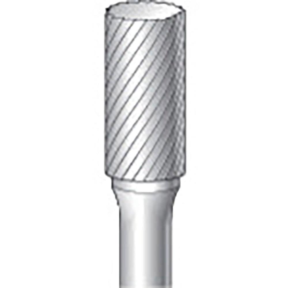 ナカニシ　チタンコート超硬カッター　円筒型　シングルカット　φ９．５×１９×軸φ６　２１６０７＿