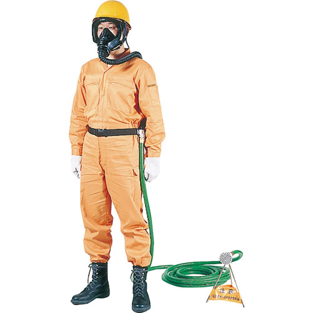 シゲマツ　送気マスク　肺力吸引形ホースマスク　２２５ＣＳ　２２５ＣＳ＿