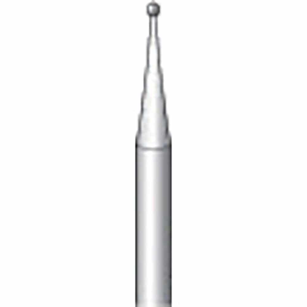 ナカニシ　超硬カッター　球型　シングルカット　φ０．８×軸φ２．３４　２３０１７＿