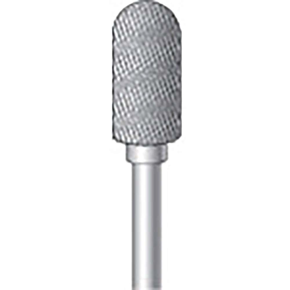 ナカニシ　超硬カッター　円筒先丸型　ダイヤカット・細目　φ６×１２×軸φ２．３４　２３５０８＿