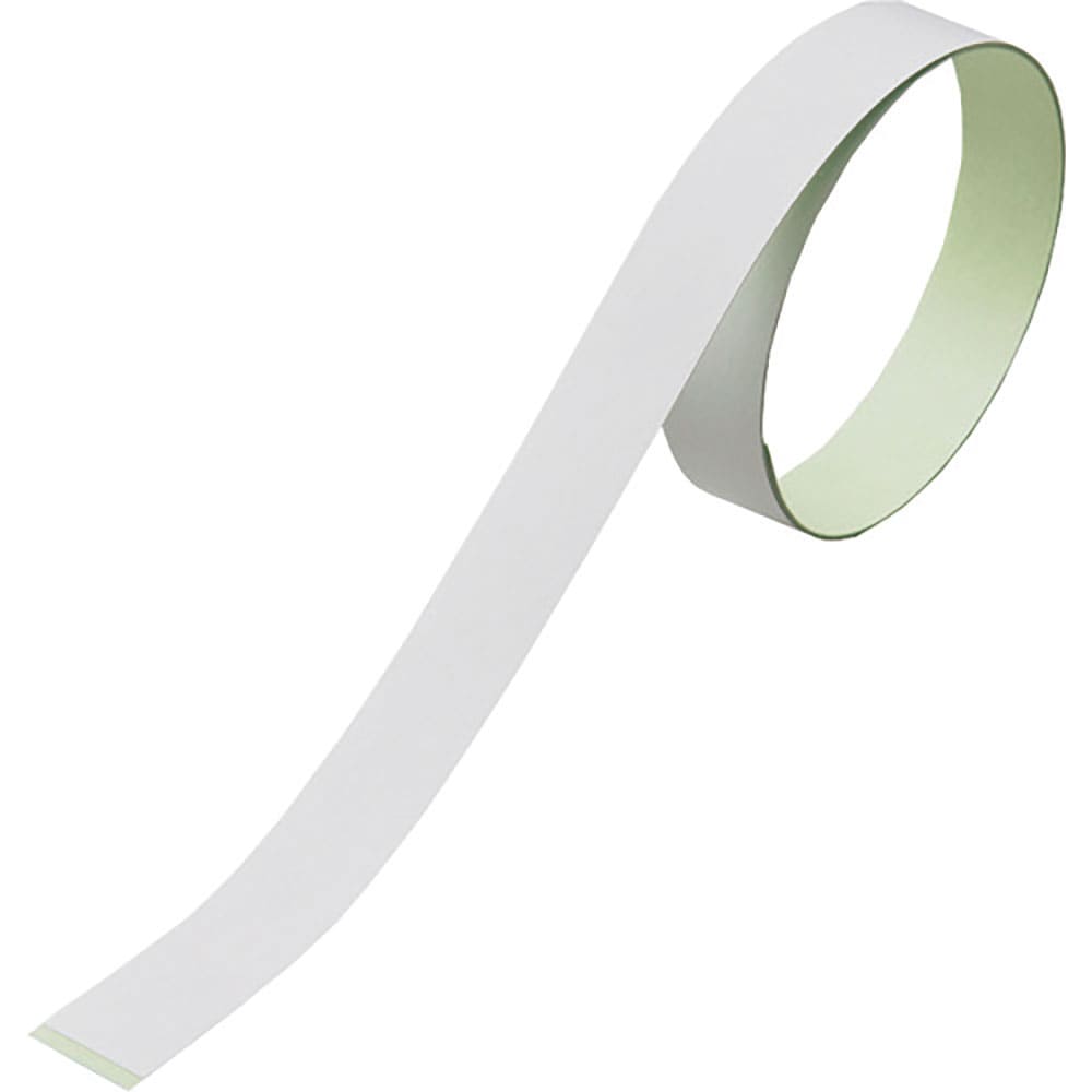 緑十字　ヘルメット用ラインテープ　白　ＨＬＭ－Ａ（大）　１５幅×７００ｍｍ　１０本組　無反射タイプ＿