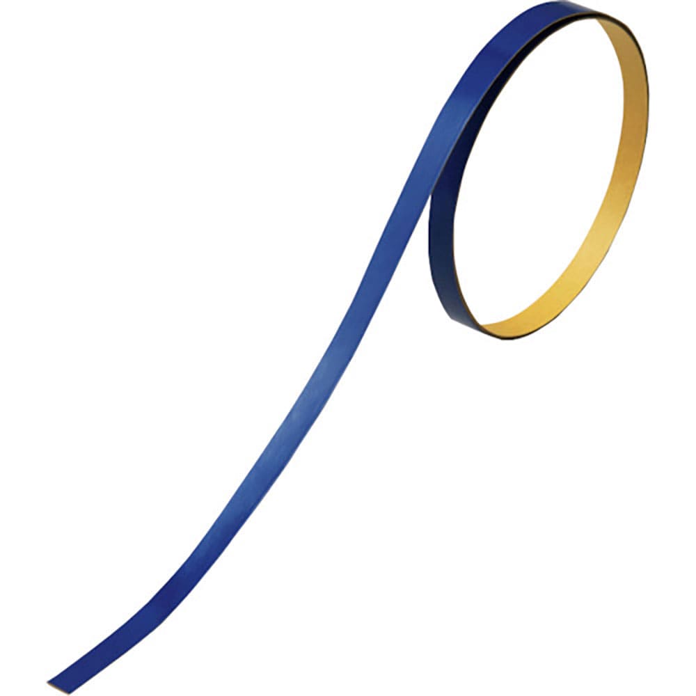 緑十字　ヘルメット用ラインテープ（反射）　青　ＨＬ－Ｆ（Ｓ小）　５ｍｍ幅×７００ｍｍ　１０本組　２＿