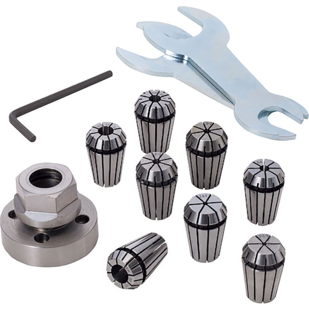 ＰＲＯＸＸＯＮ　小型旋盤用別売りオプション　コレットチャックセットＰＤ２５０用　２４０３８＿