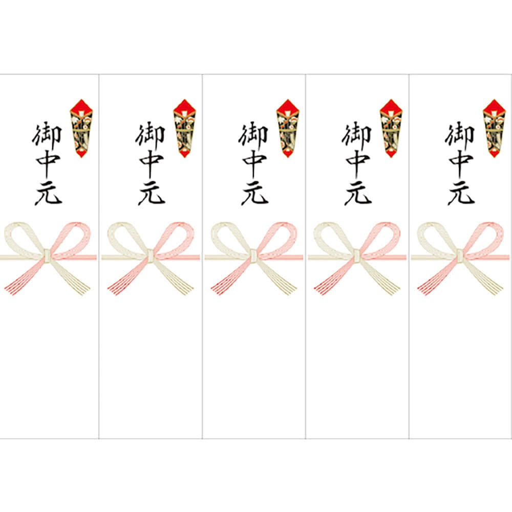 ササガワ　ＯＡ対応シール札紙Ａ４　御中元　２４－１９２１＿