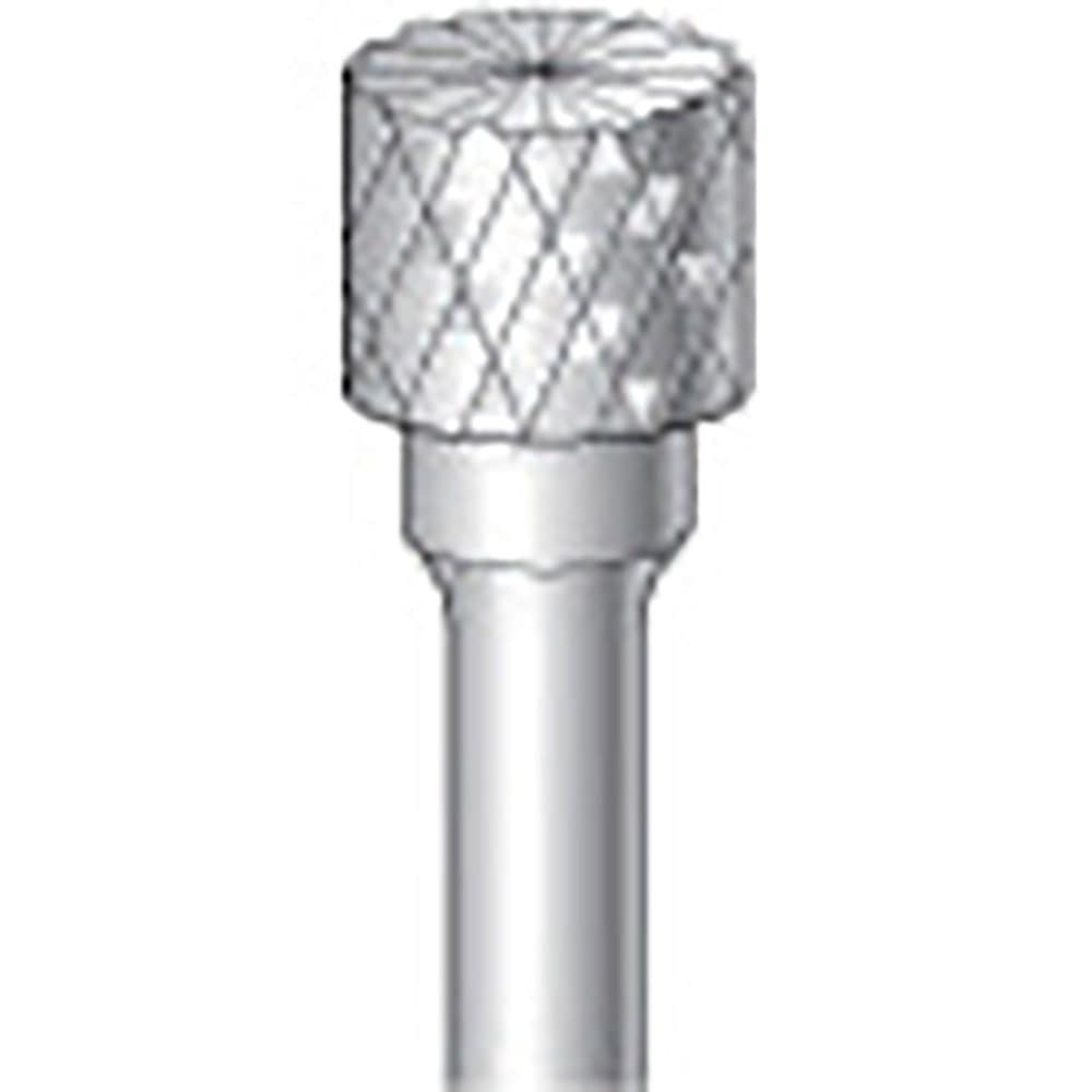 ナカニシ　超硬カッター　円筒型　ダブルカット・エンドカット付　φ６．３×４．７×軸φ３　２４２３４＿