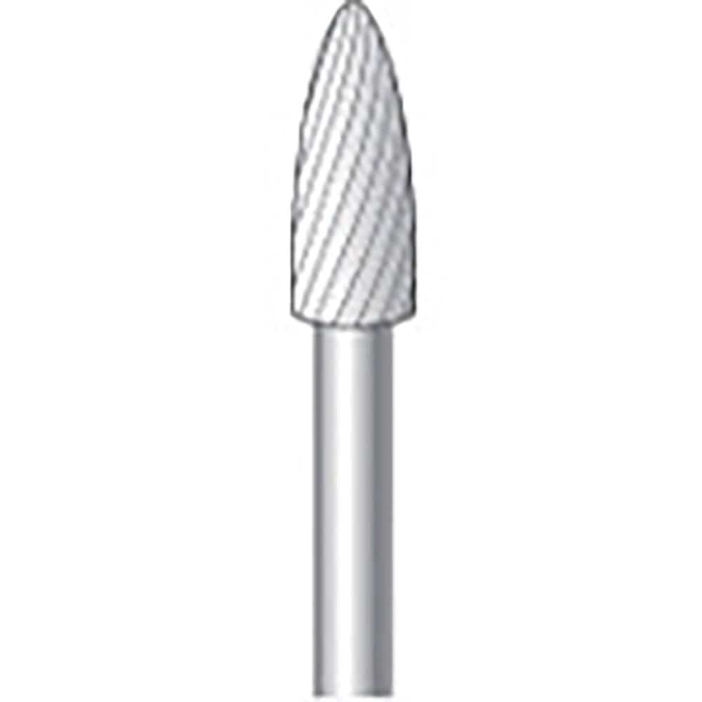 ナカニシ　超硬カッター　砲弾型　シングルカット　φ５×１２．７×軸φ３　２４３０４＿