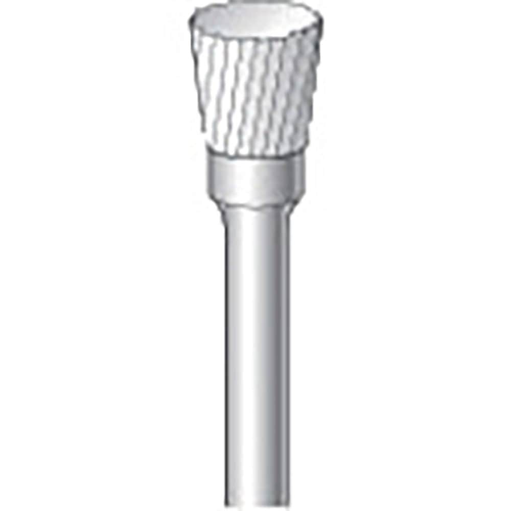 ナカニシ　超硬カッター　逆テーパー型　シングルカット　φ６．３×６×軸φ３　１０°　２４４７４＿