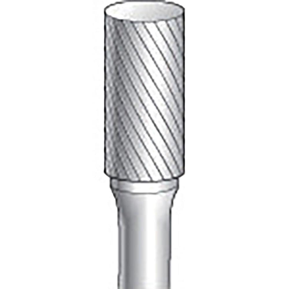 ナカニシ　逆回転用超硬カッター　円筒型　シングルカット　φ９．５×１９×軸φ６　２４８０３＿