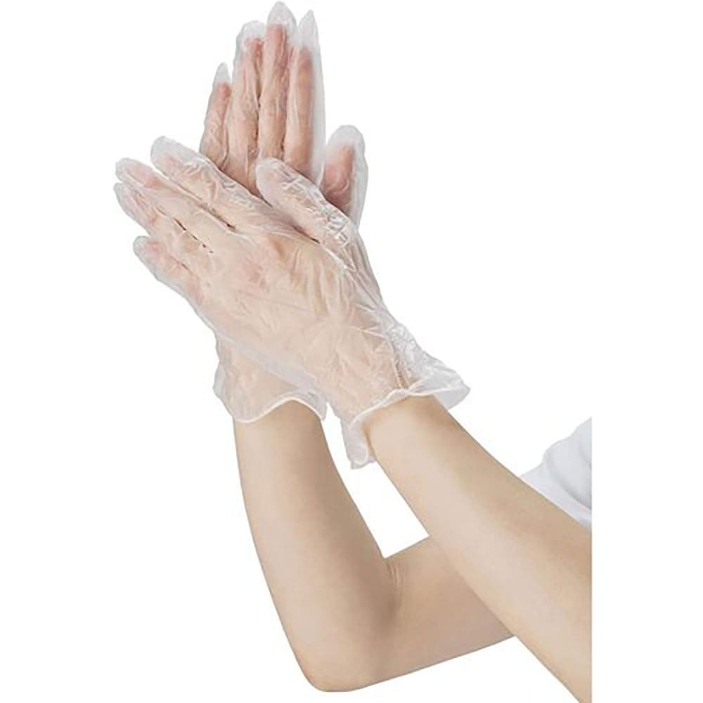 マツヨシ　ＰＶＣグローブパウダーフリーＬ　２５３２６６０２　１００枚入　２５３２６６０２＿