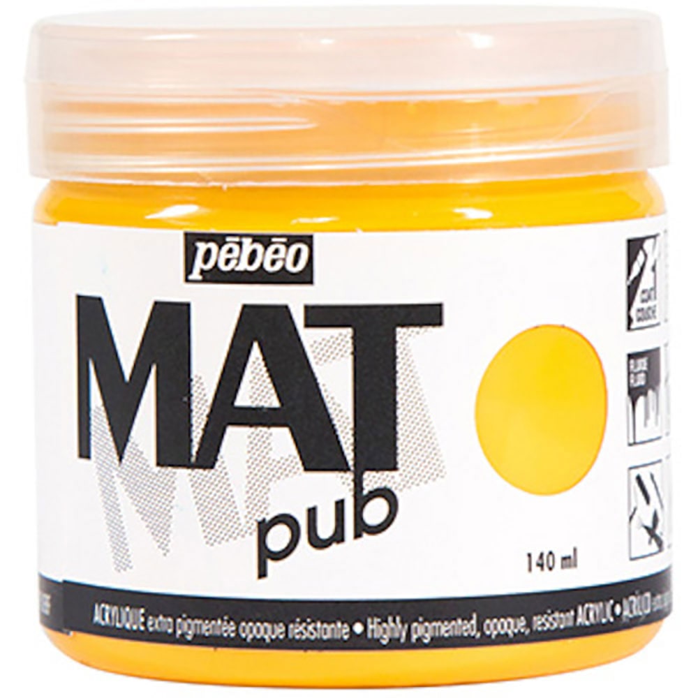 Ｐｅｂｅｏ　マットピュブ　１４０ｍｌ　ＮＯ．０３　ゴールデンイエロー　２５６００３＿