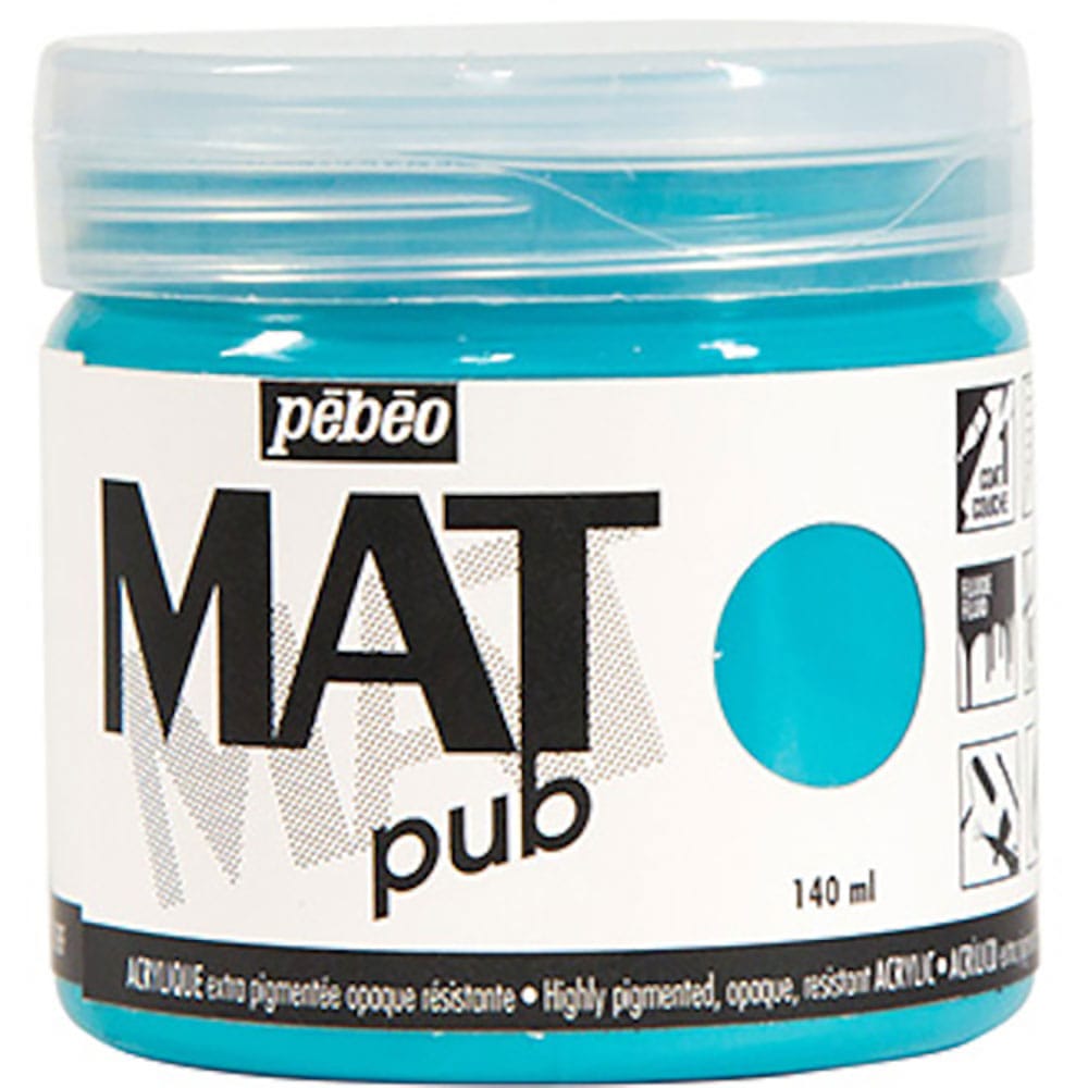 Ｐｅｂｅｏ　マットピュブ　１４０ｍｌ　ＮＯ．１３　ターコイズブルー　２５６０１３＿