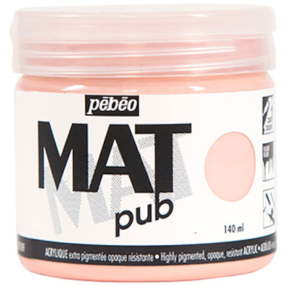 Ｐｅｂｅｏ　マットピュブ　１４０ｍｌ　ＮＯ．１７　ブライトピンク　２５６０１７＿