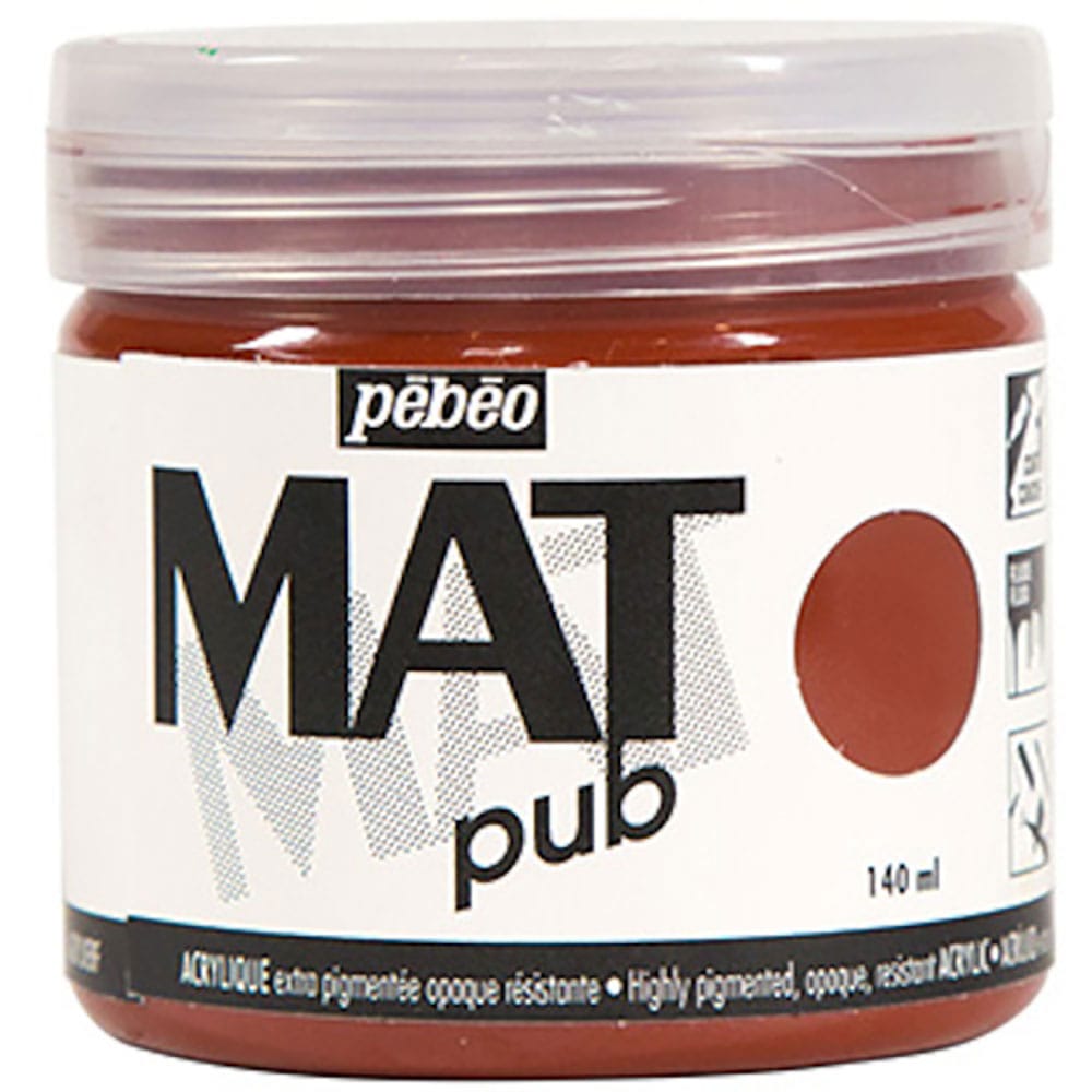 Ｐｅｂｅｏ　マットピュブ　１４０ｍｌ　ＮＯ．２０　バーントシェンナ　２５６０２０＿