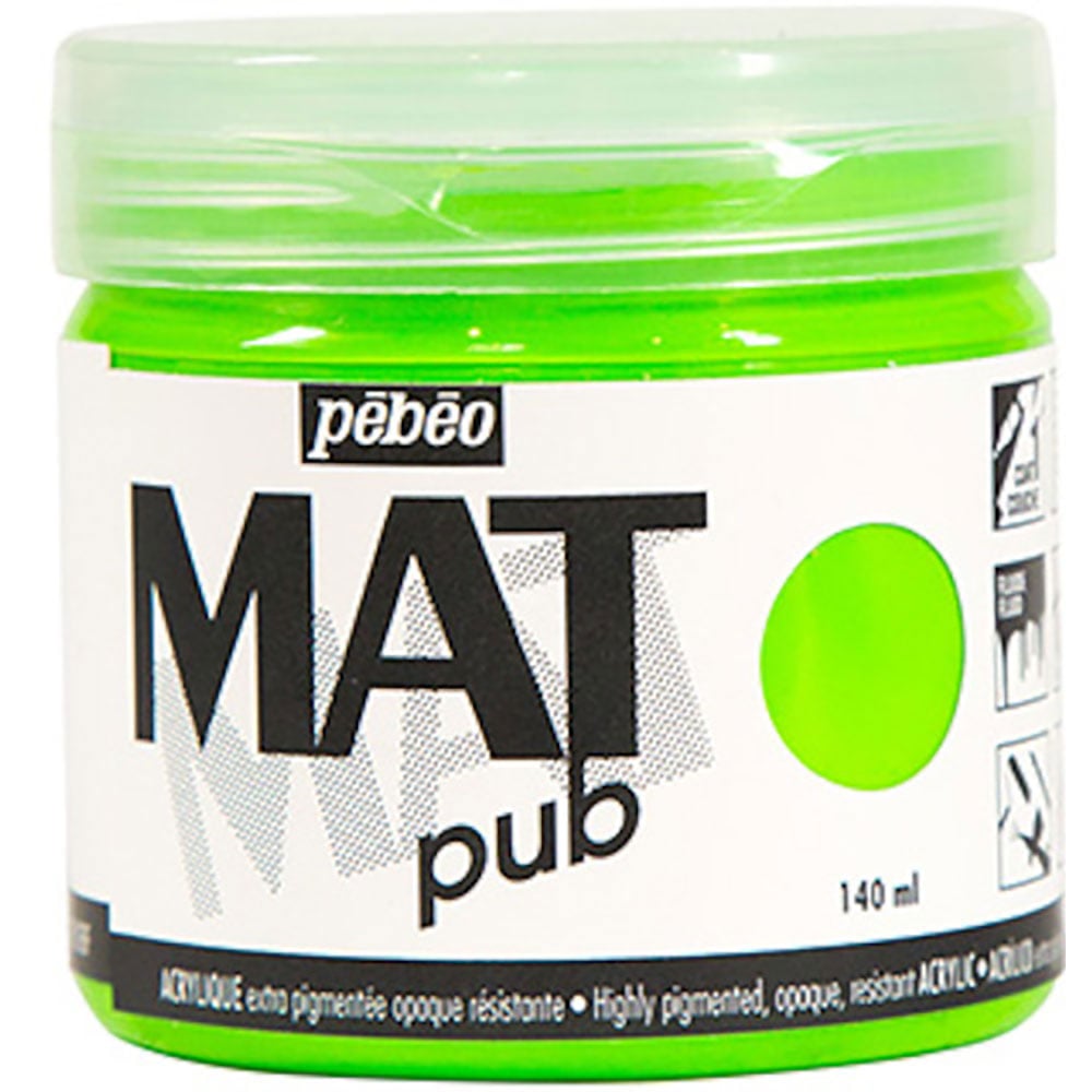 Ｐｅｂｅｏ　マットピュブ　１４０ｍｌ　ＮＯ．２９　フルレセントグリーン　２５６０２９＿