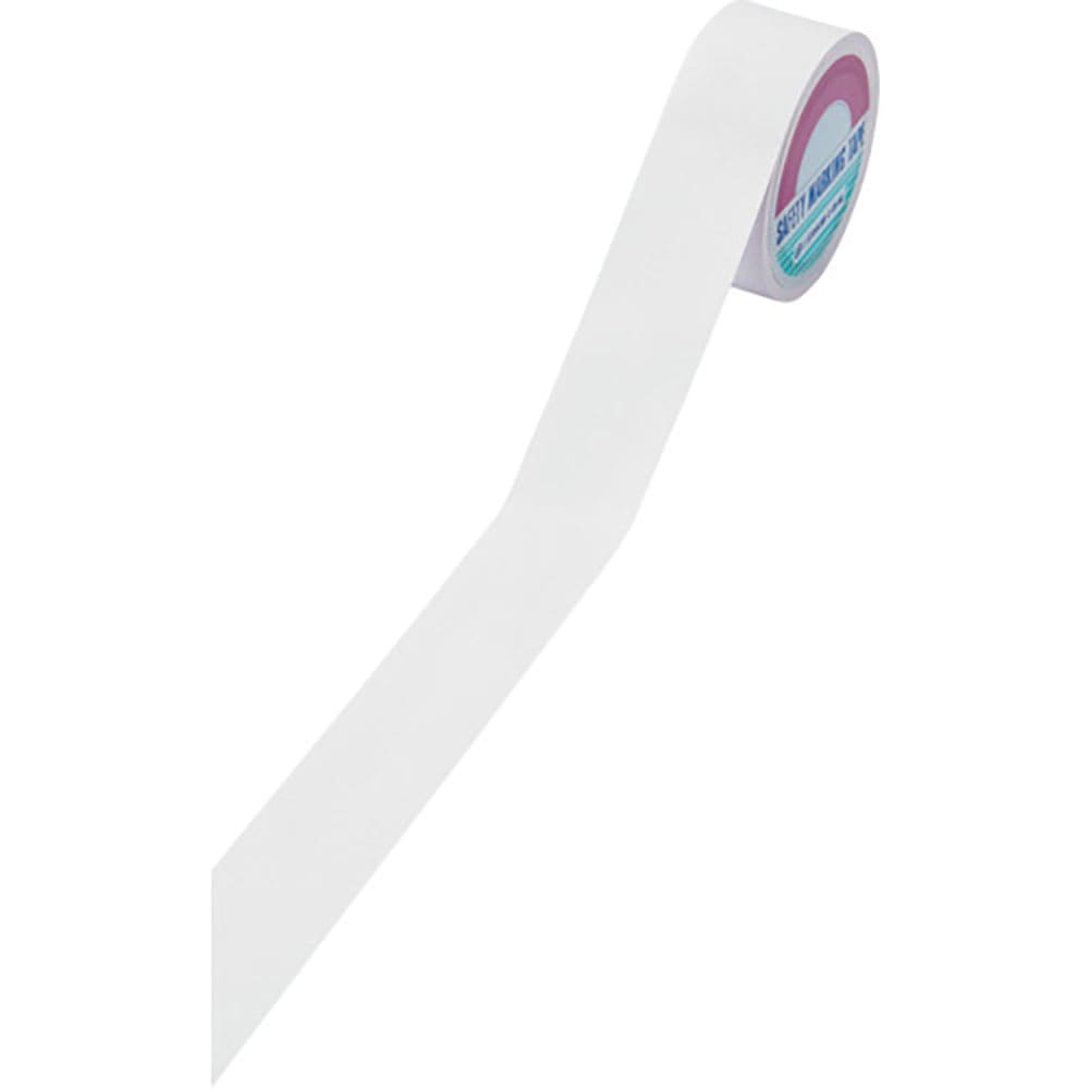 緑十字　フロアラインテープ　白　ＦＲＴＧ－５０Ｗ　５０ｍｍ幅×２０ｍ　エンビ　屋内用　２５７０４１＿